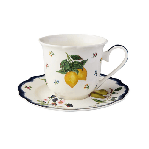 Frutta Scallop Cup & Saucer