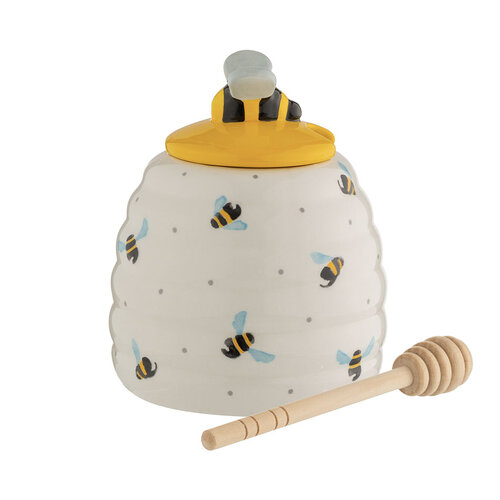 Sweet Bee Honey Pot & Drizzler