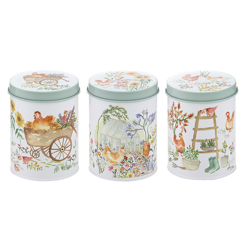 Garden Hens Canister