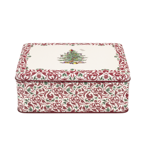 Spode Christmas Tree Biscuit Tin