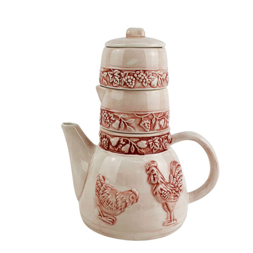Rooster Tea Set