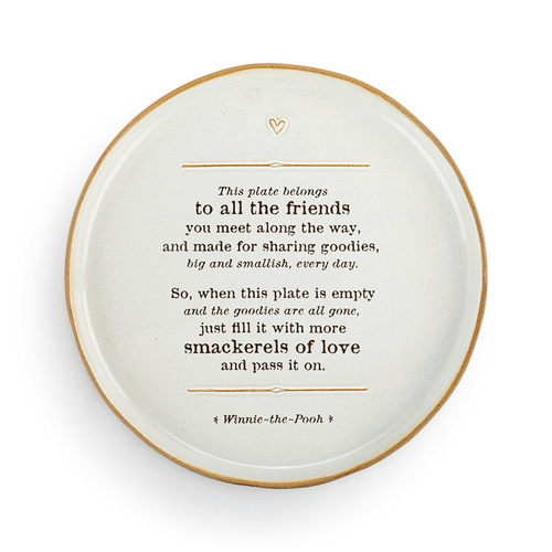 Winnie the Pooh Giving Plate