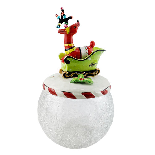 Glass Cookie Jar