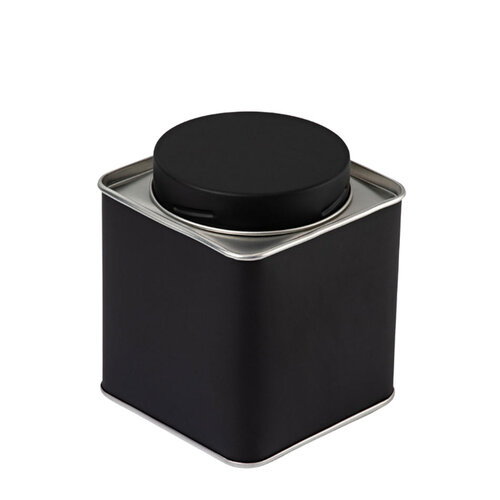 Caddy Square Matte - round lid