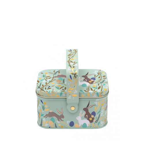 Sara Miller Easter Basket Caddy with handle