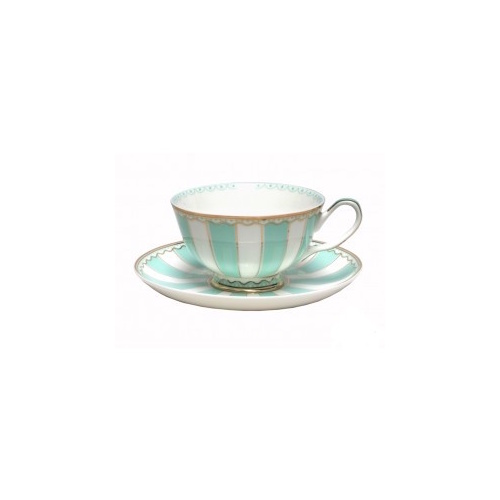 Christiana Stripe Cup & Saucer