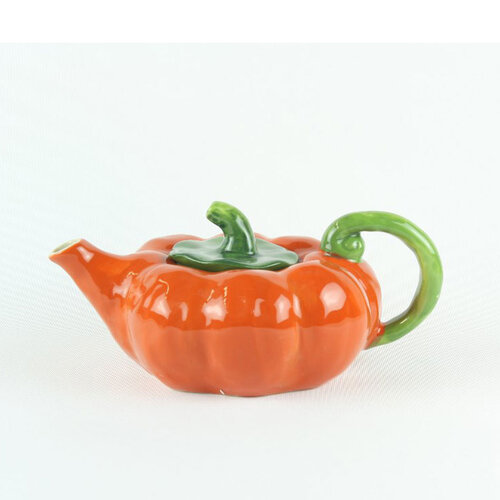 Red Pumpkin Teapot