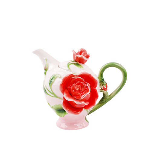 Mini Rose Teapot