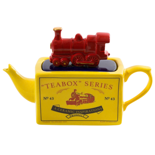 Tea Box Train Teapot