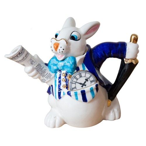 White Rabbit Teapot