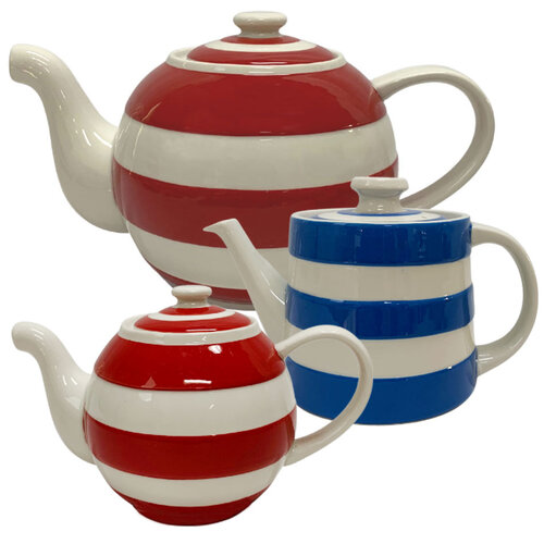 Cornishware Teapot