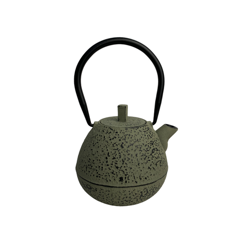 Cast Iron Teapot Green