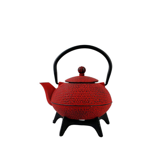 Cast Iron Teapot with Trivet
