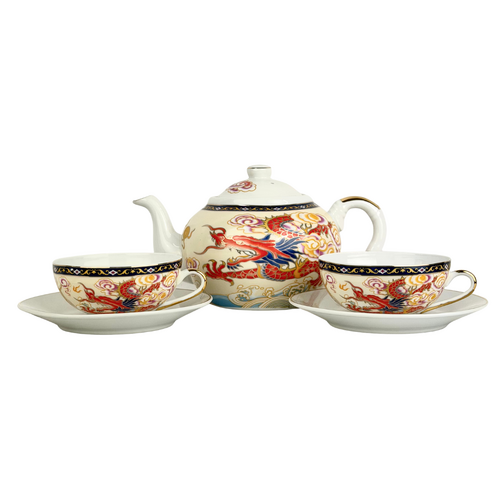 Dragon 2pc Cup + Saucer Tea Set